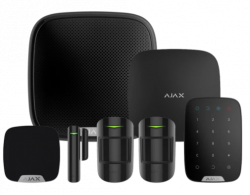 AJAX KIT 3 HOUSE WITH KEYPAD (BLACK)