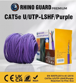 CAT6 U/UTP-LSHF/Purple