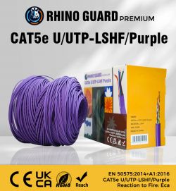 CAT5e U/UTP-LSHF/Purple