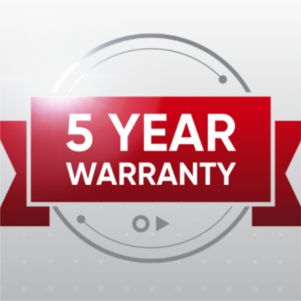 Hikvision 5 Year Warranty resized