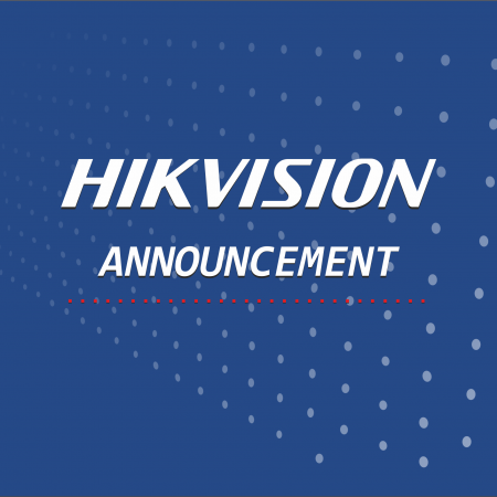 HIKVISION ANNOUNCEMENT - HIK-CONNECT